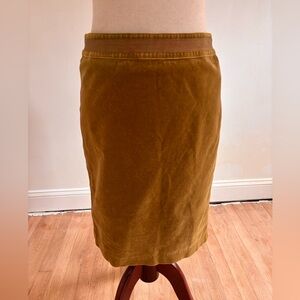 Boden size 4R Velour Pencil Skirt Vintage Inspired